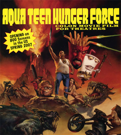 Aqua Teen Movie Poster 113